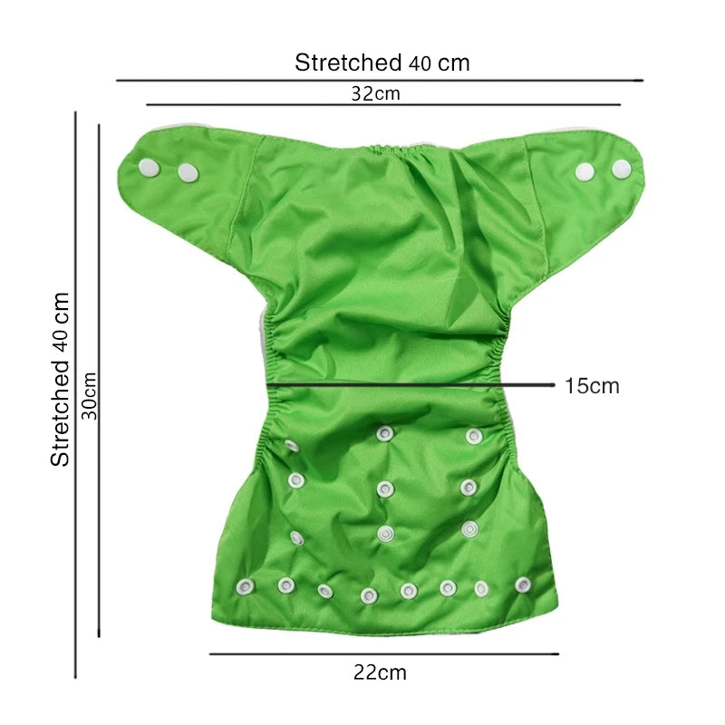 Baby Diapers Washable Eco Friendly Cotton